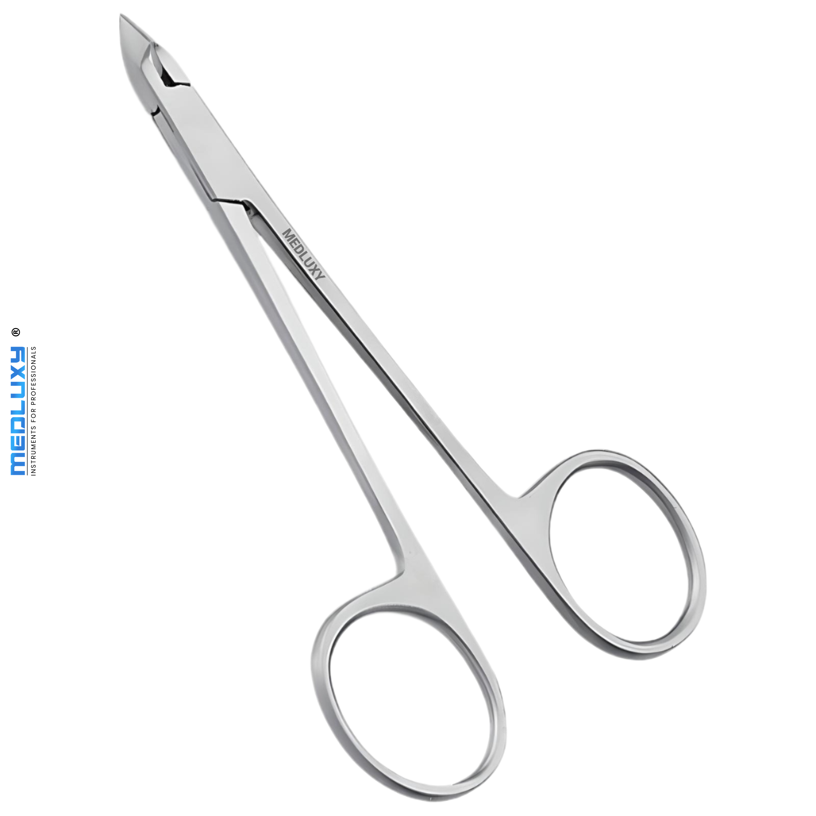 Medluxy - Nagelriemtang - Schaarvormig - 10 cm - 4 mm - RVS - MP0200